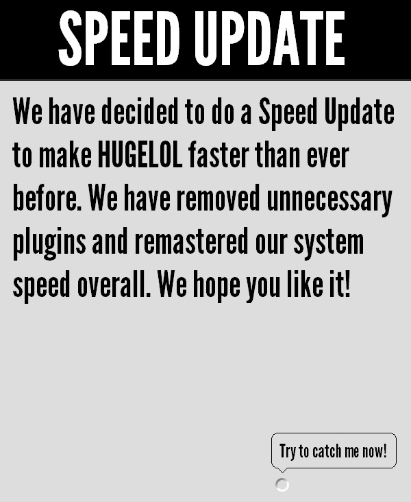 Speed Update