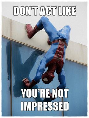 Spiderman statue