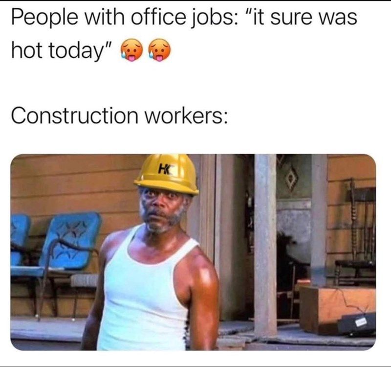 Who here works on construction sites?