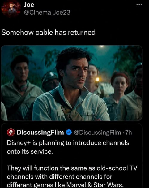 Cable TV is the crab form of media