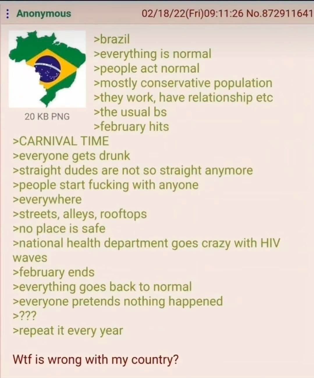 Gringos would never get it