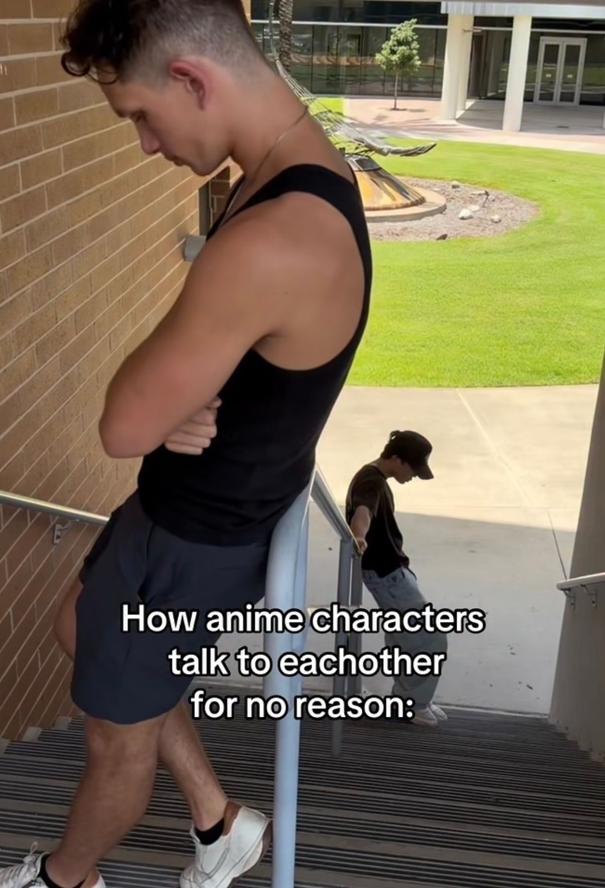 Anime characters have to aura farm