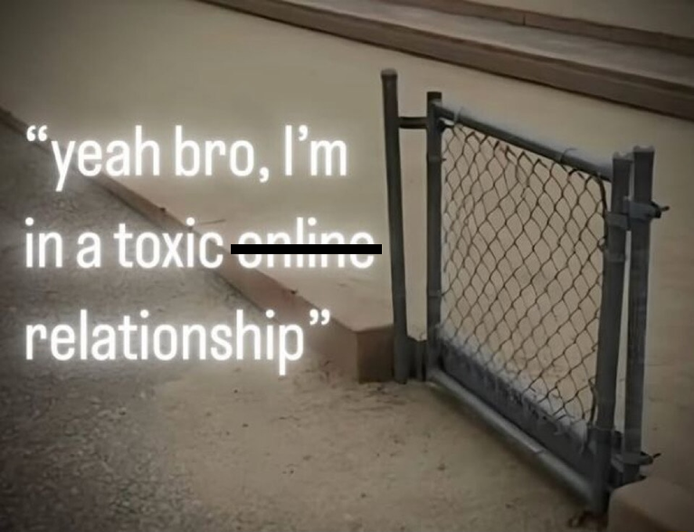 Takes 2 to have a toxic relationship