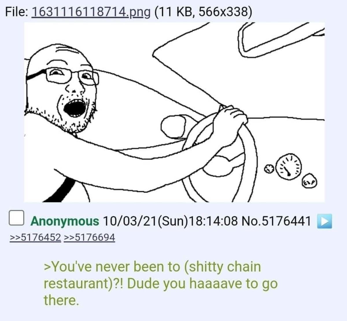 To bad we don't have many shitty chains here