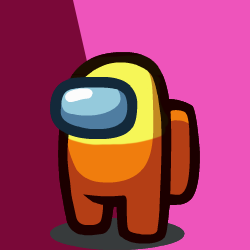 My new avatar. I call it, Becomus Amongus