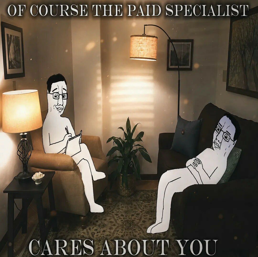 Imagine I was ur therapist