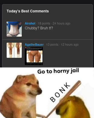you guys are too horny.