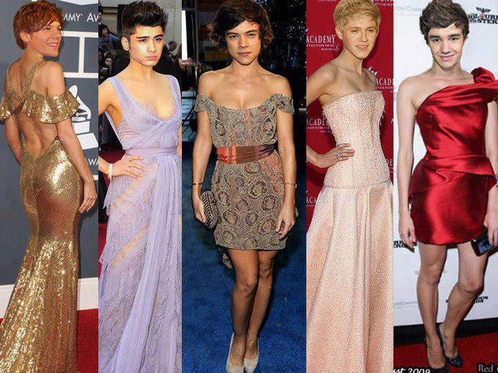 One direction shows their real side :) ...