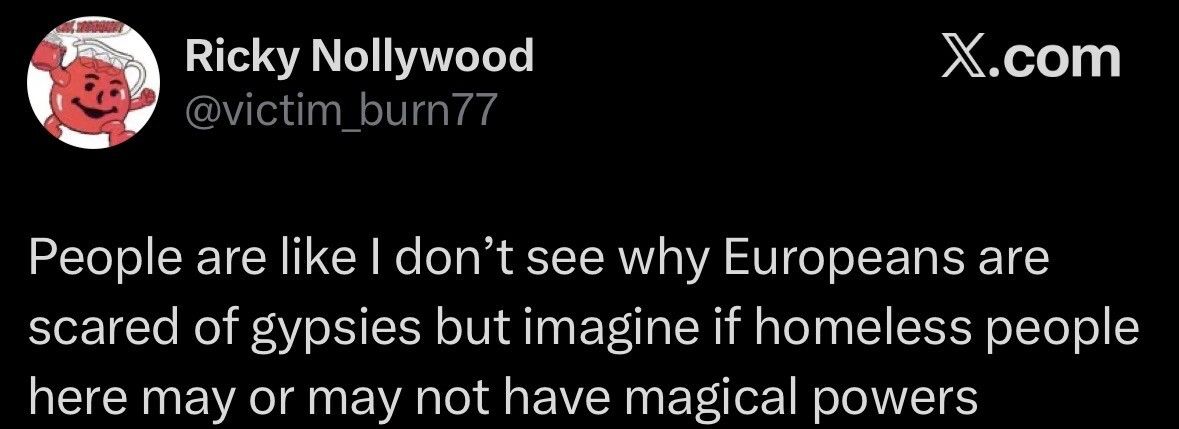 And we're not talking the Superman-esque powers that crackheads have
