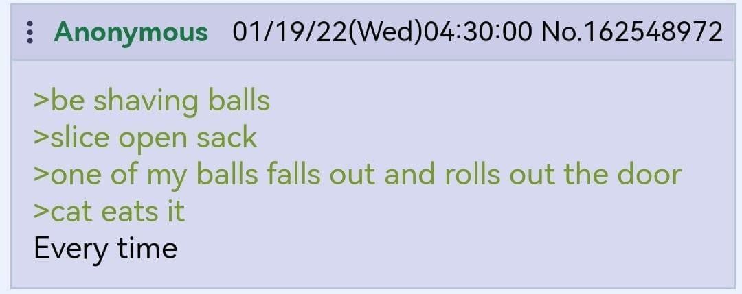 Every single time