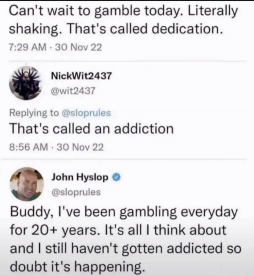 Most gamblers quit right before hitting it big