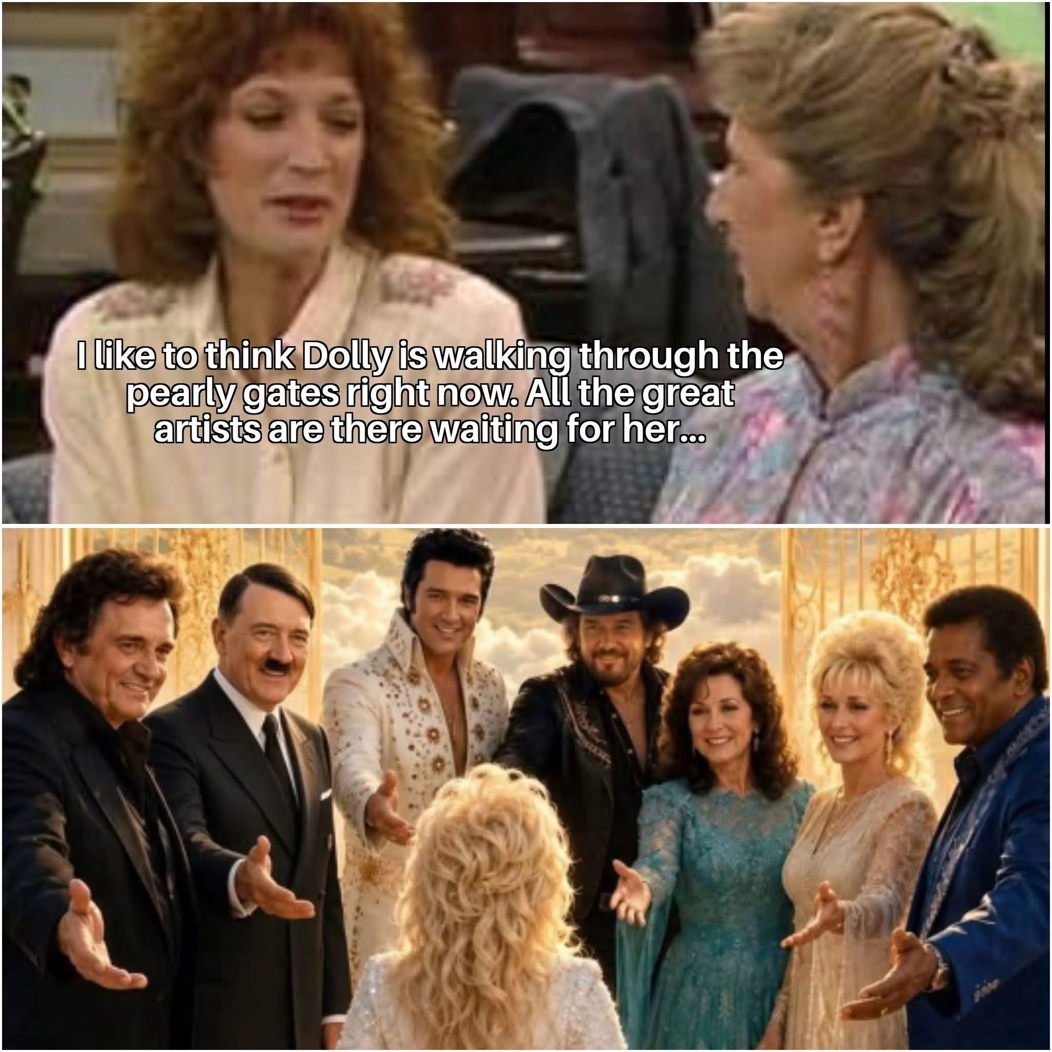 RIP Dolly Parton, we’ll always love you
