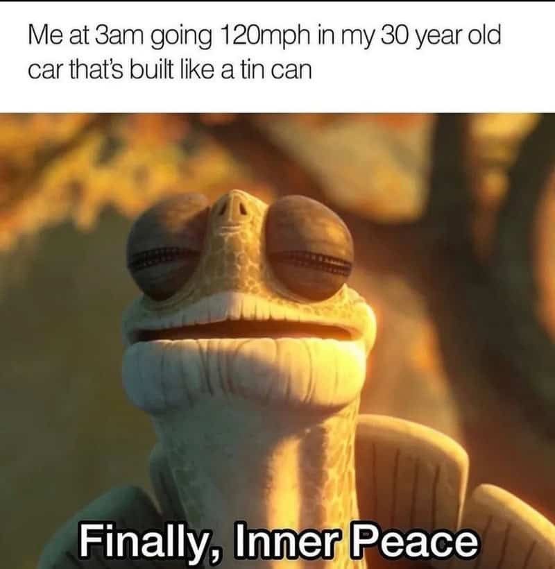 I like to drive