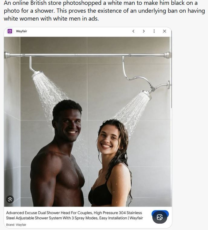 That explains why he's good-looking and getting a shower