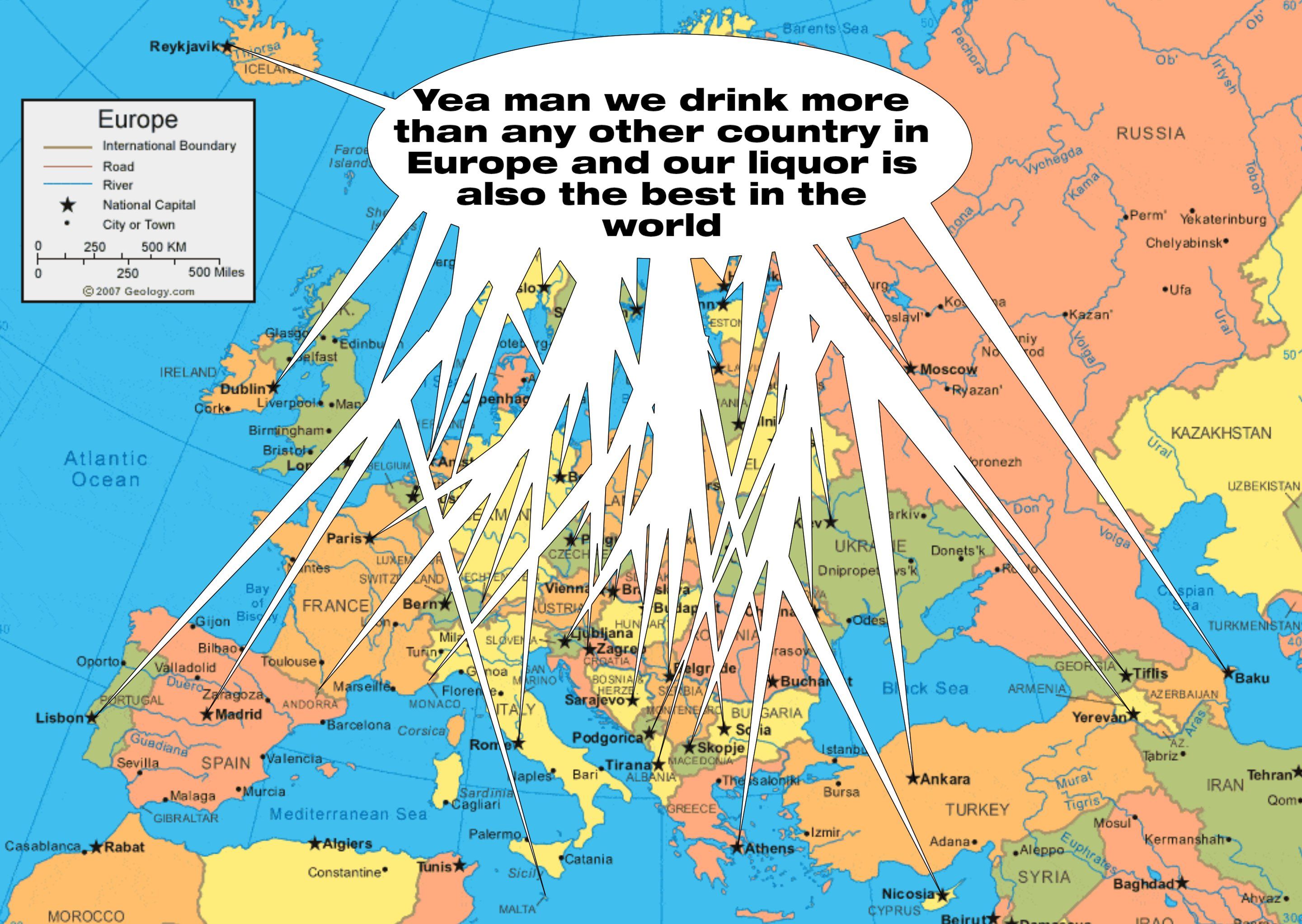 you'd think alcoholism would be an olympic sport by now