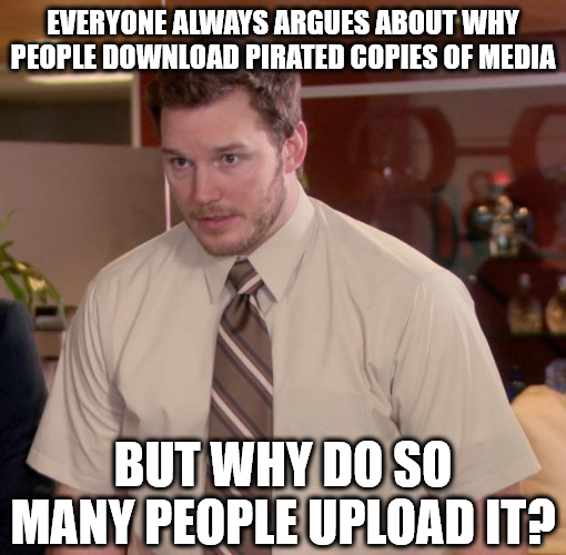 What's the motivation to just... provide?