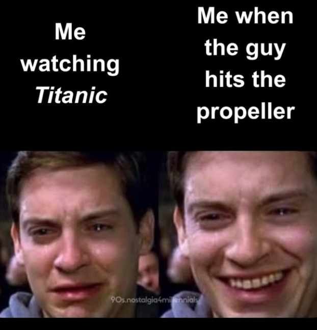 I like the second half of the movie