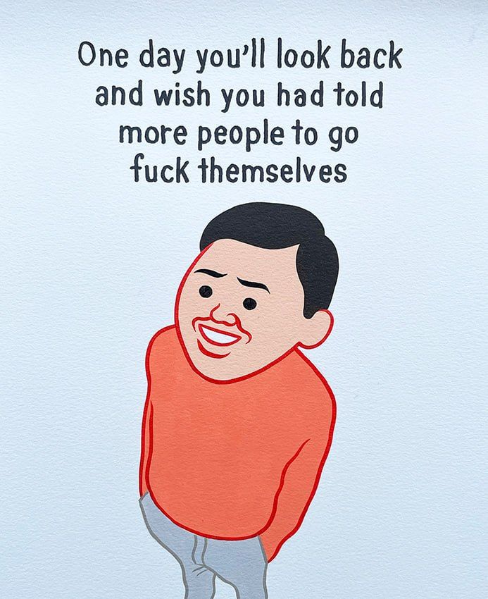 Warm greetings to you know who