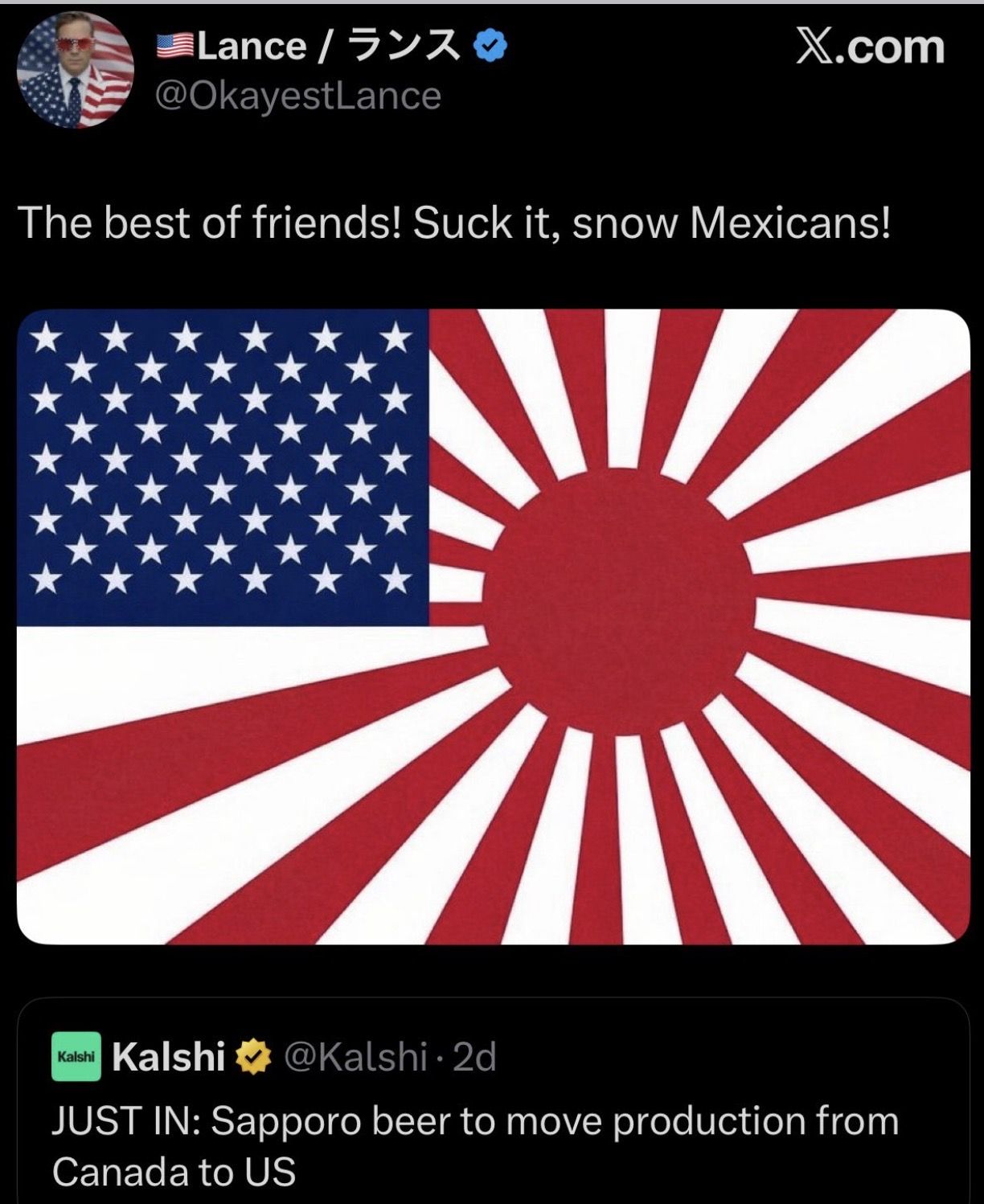 “My fellow snowmen”