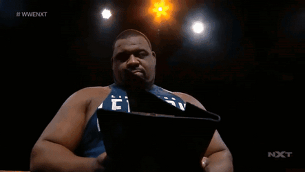 The wrestler from this gif has joined a cult. Le foreshadowing?
