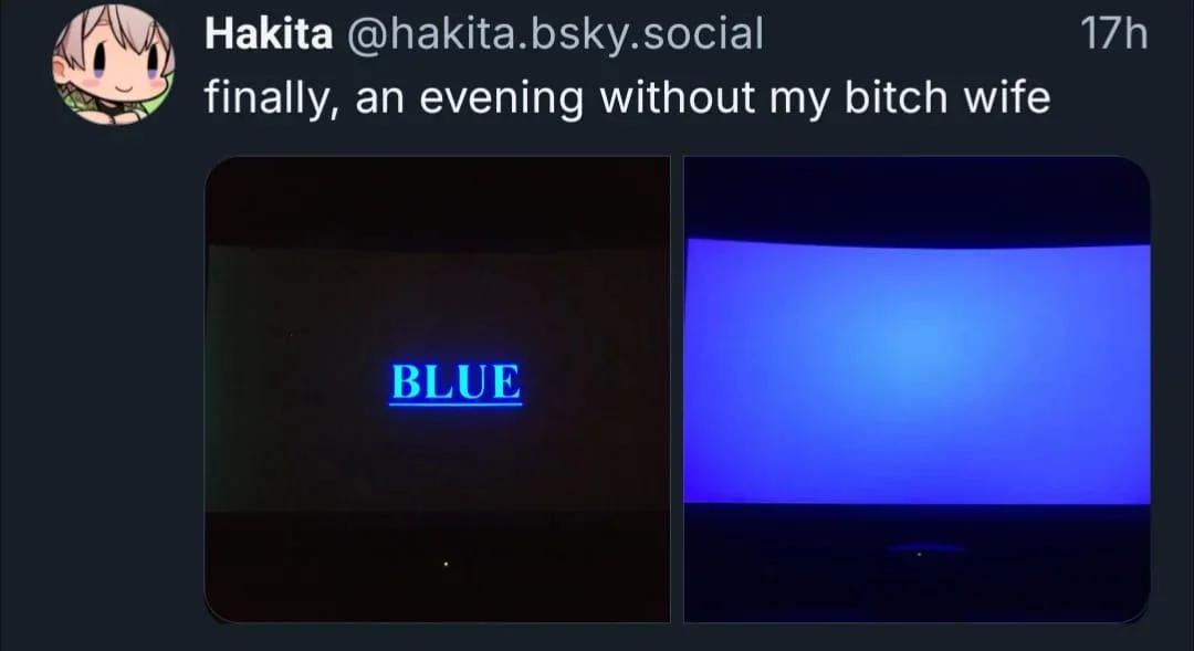 Don't have to see orange no more