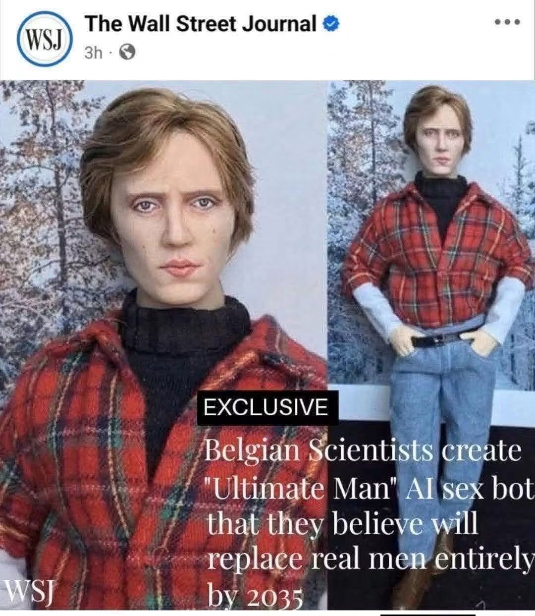 Ah yes, the perfect male