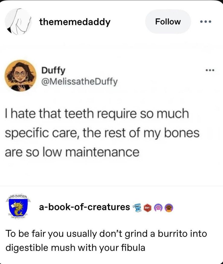 Maybe you don't