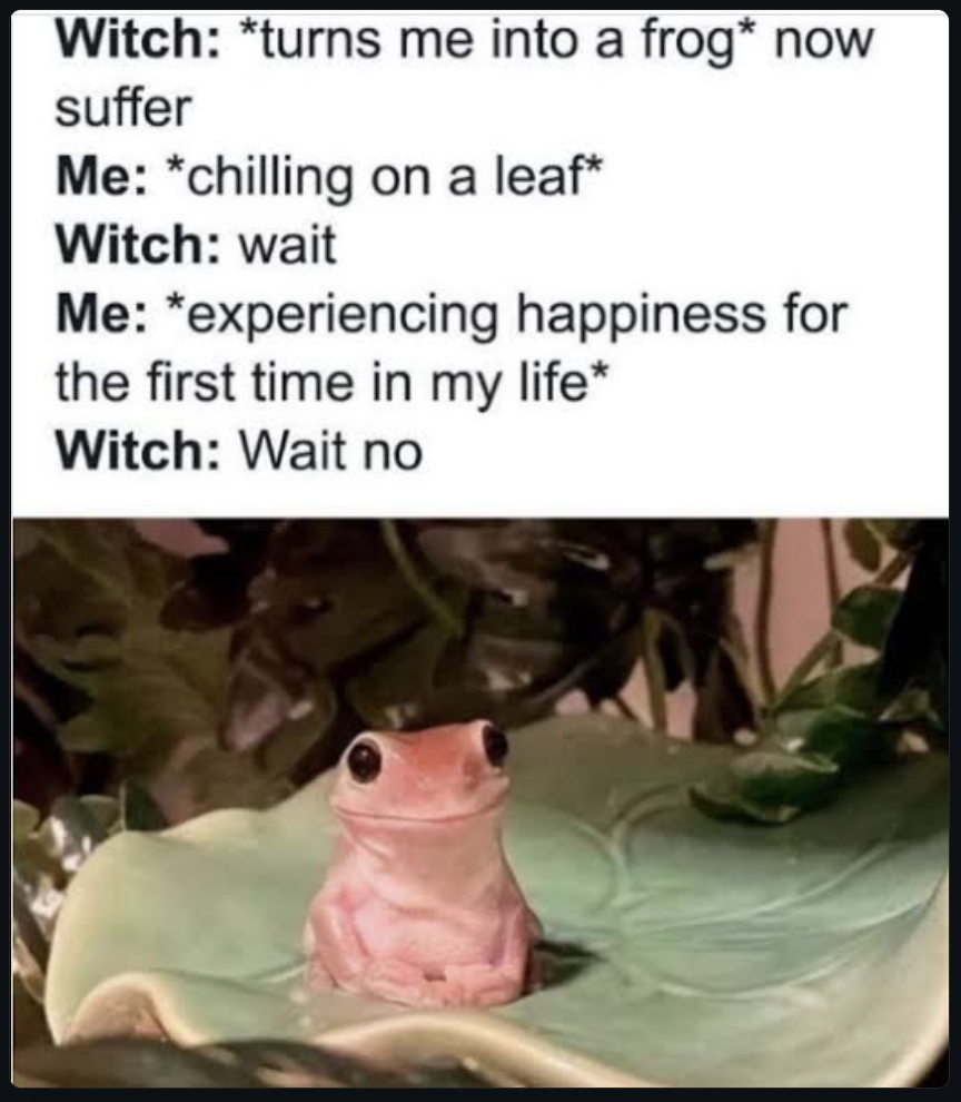 It doth be the day