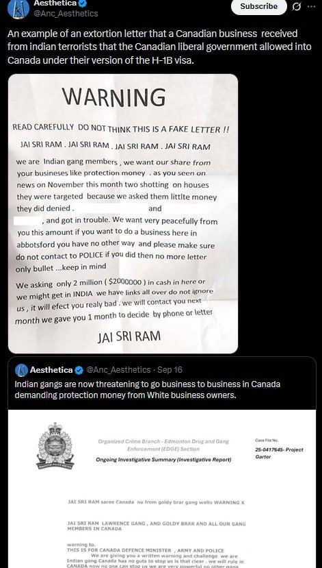 Even their threat letters read like scam