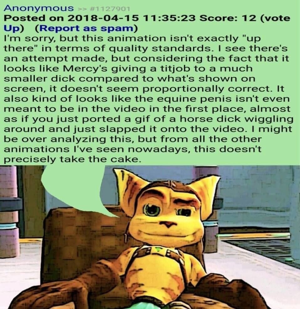 Wait... was Ratchet a furry this whole time?