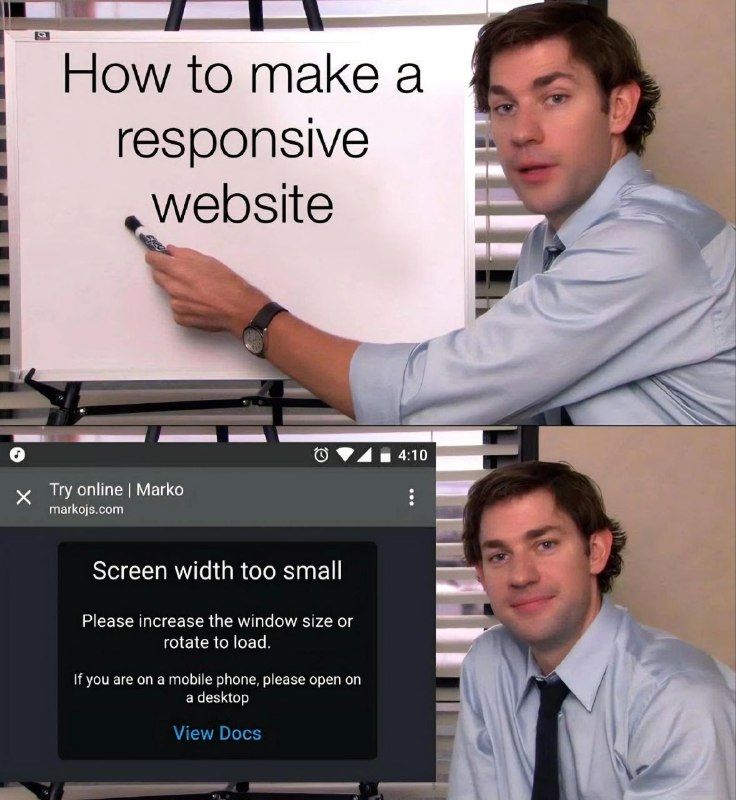 Mobile users are third-class citizens.