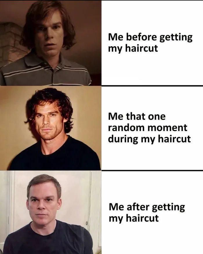 give me half a haircut plz