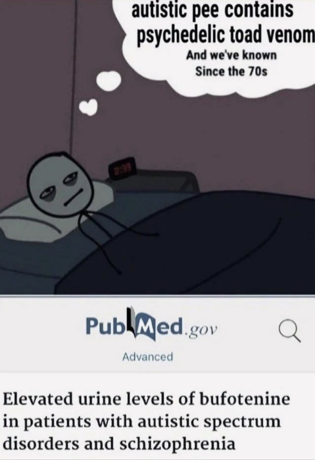 Explains why so many germoids have piss fetishes