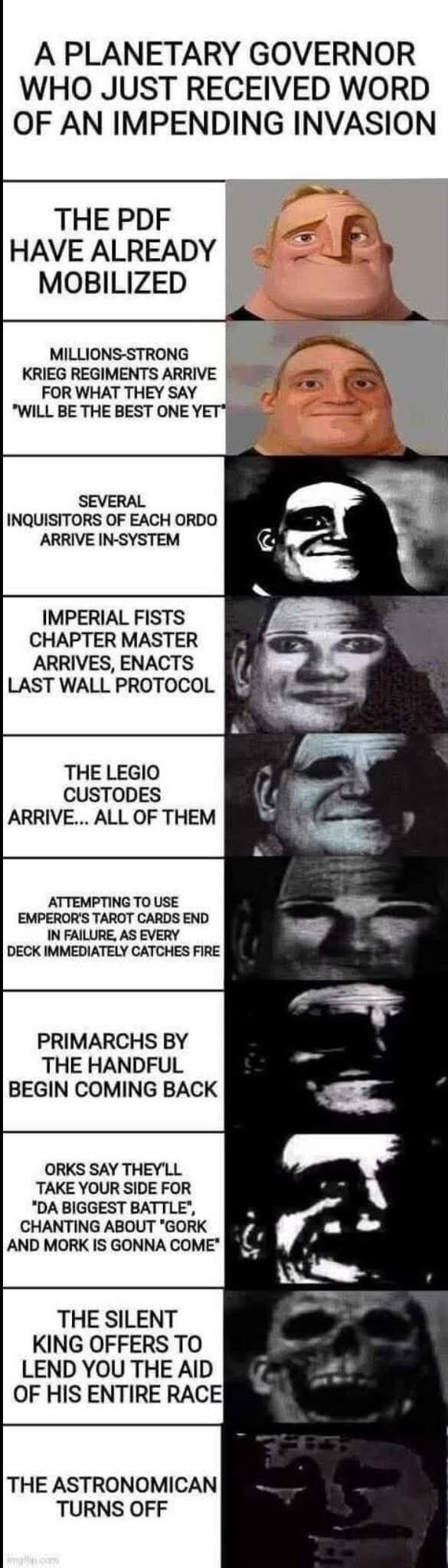 i would of died the moment orks joined the humans