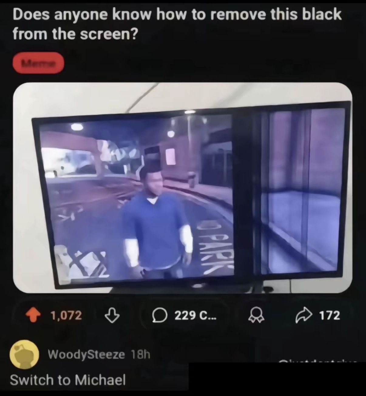 i only switch to franklin to watch the cops beat him
