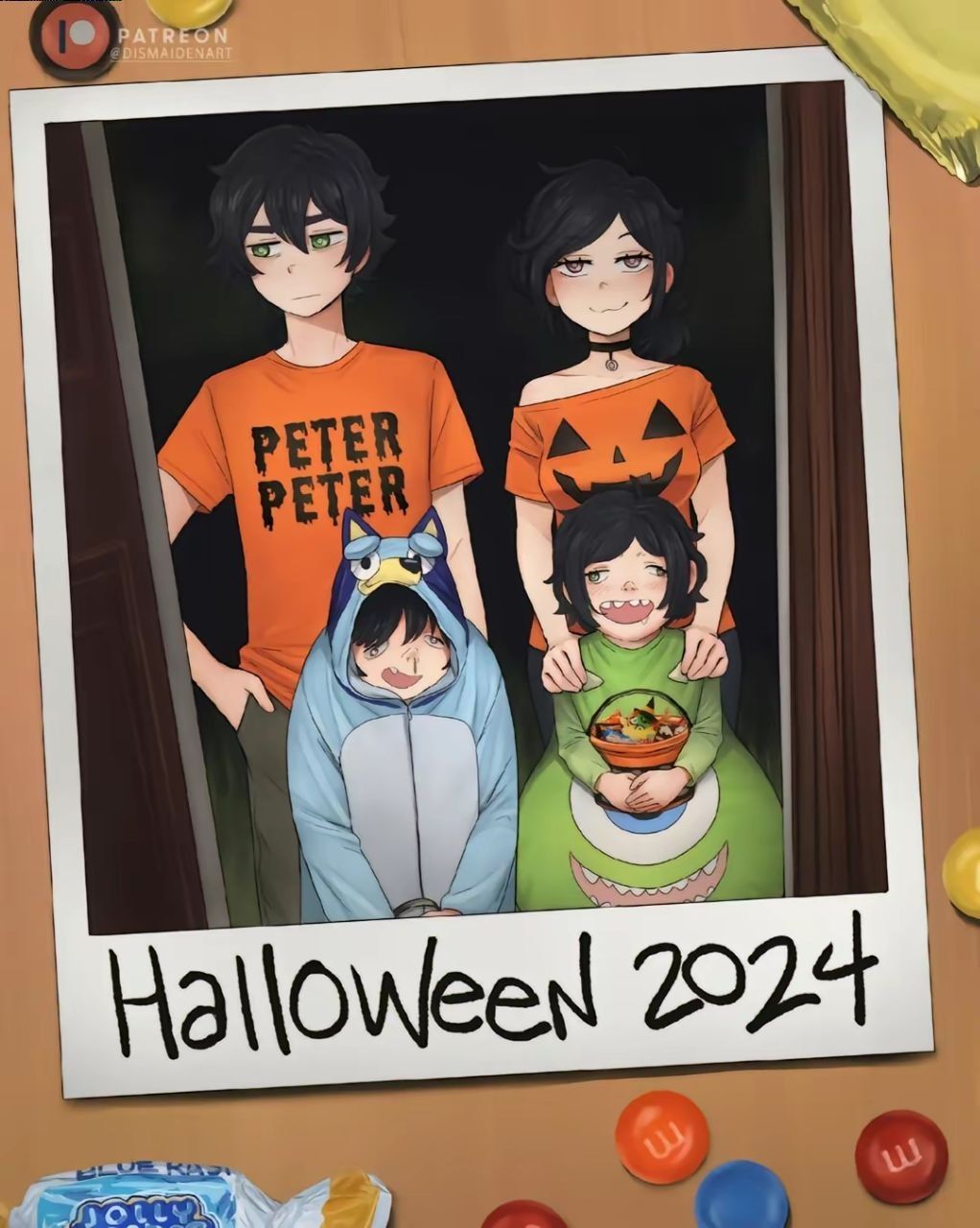 Tomorrow is SPOOKYMONTH! (I'll be dressed up as a FUCCKING LOSER (aka, myself))