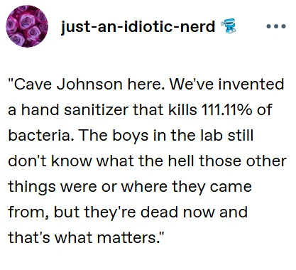 He'd definitely say that