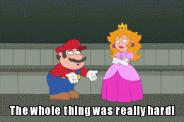 Alternative ending of Mario