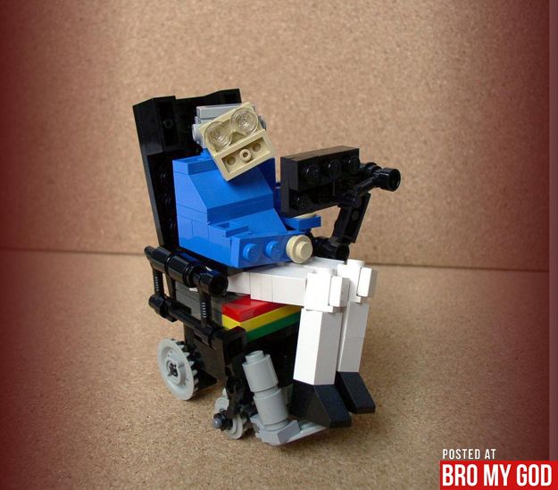 Stephen Hawking Lego Character
