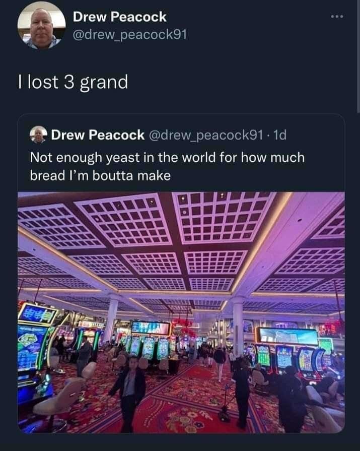 he did not say what he won