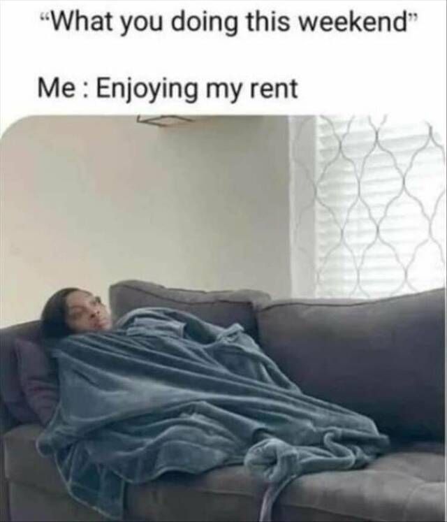 It's raining anyway