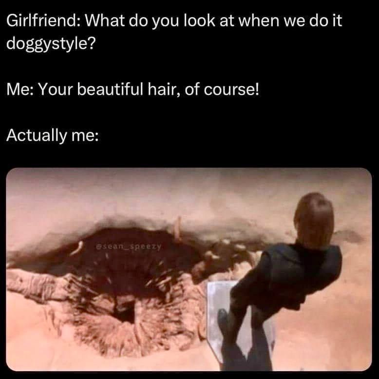 That hair IS beautiful