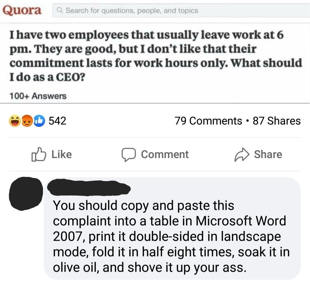 I think he should just kill himself