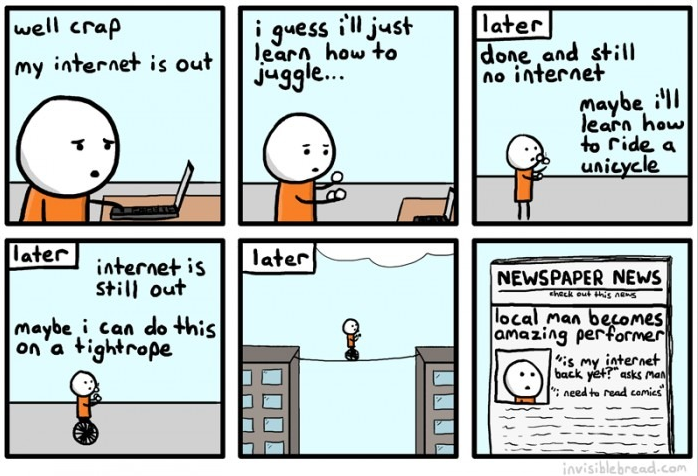 Where's my internet?