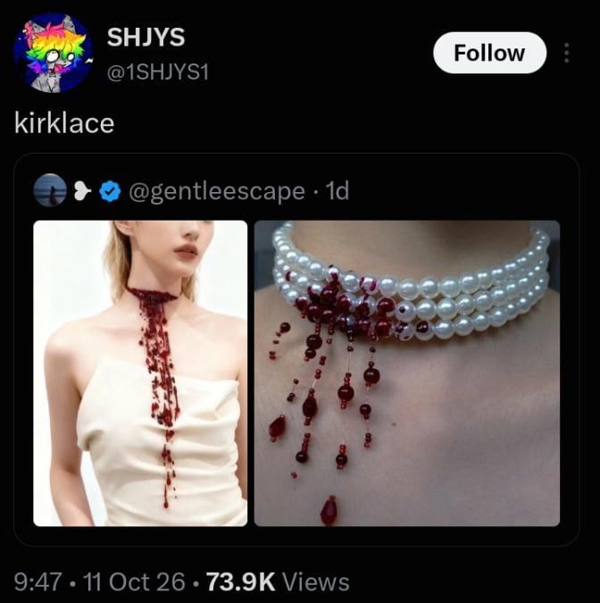 Tranny jewelry