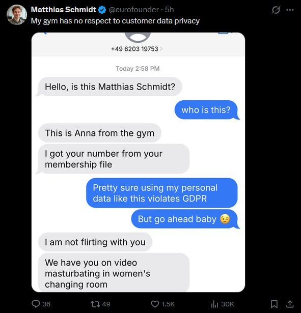 God forbid a man having some "me time"