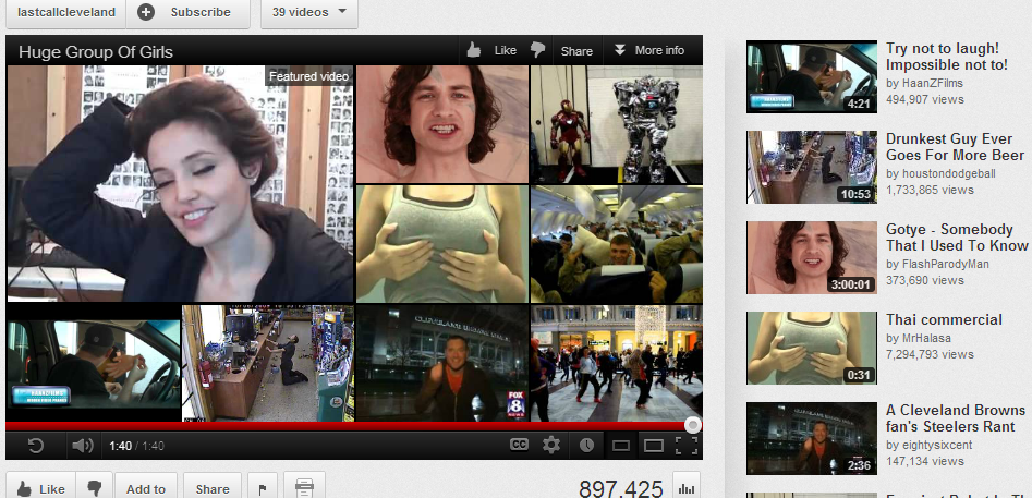 You know that feeling you get when you're on YouTube and Gotye is just staring at you squeezing his breasts?