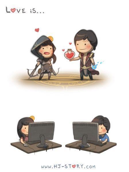 Two Gamer at Love...