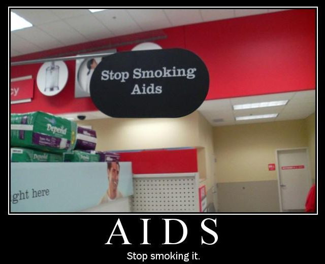 Stop smoking it!