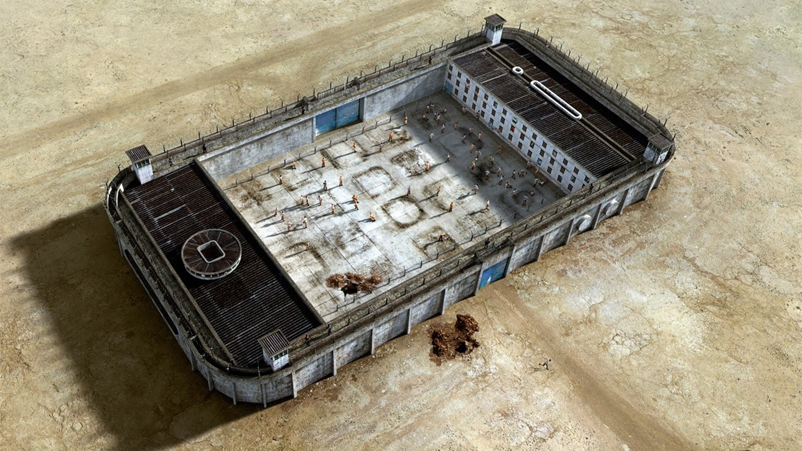 Much easier to break out of than Nokia prison.